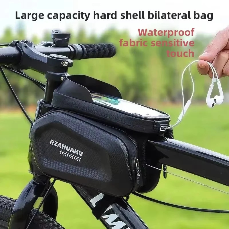 Bicycle Bags Bike Top Front Tube Frame Bag Touchscreen Phone Holder Case Storage MTB Road Cycling Accessories and Parts 261009