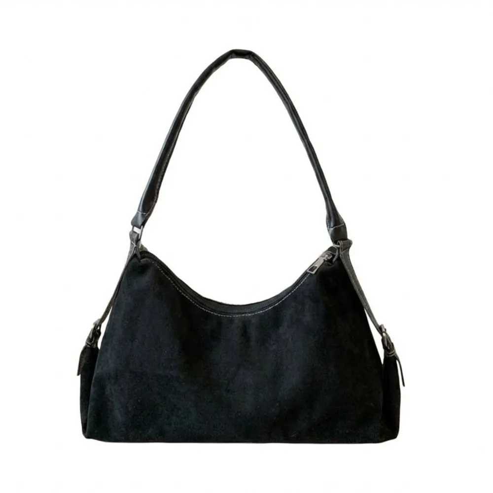 Totes Fashion Suede Leather Boston Bag Soft Matte Solid Color Shoulder Bag Large Capacity Tote Handbag Women X261016