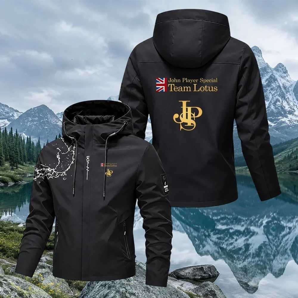 Outdoor Jackets Hoodies Men's Spring and Autumn JPS Zone Player Special Team Large Size Sportswear Thick Windproof Hooded Zipper NavigationT261