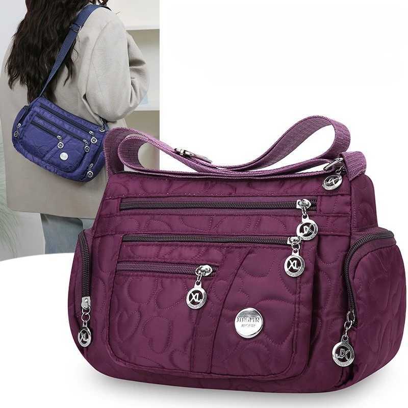 Evening Bags Women's Large Capacity Crossbody Bag Waterproof Wear-Resistant with Multiple Pockets for Commuting And Outdoor Leisure H261016