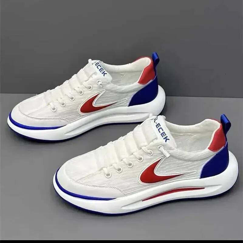 Men Shoes Men's Summer Breathable Mesh Sports And Leisure Forrest Gump Running Student Versatile Little Breathable White Shoes Footwear