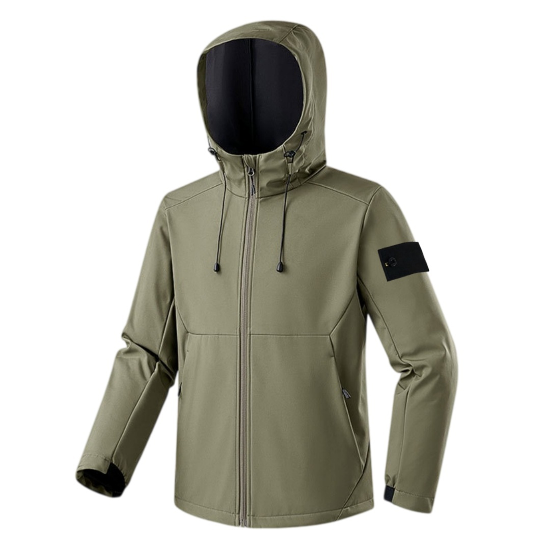 Designer Soft shell stone jacket Men's windbreaker Autumn Winter Outdoor High End Soft Windproof Waterproof jackets Mountain Climbing Jacket Fu