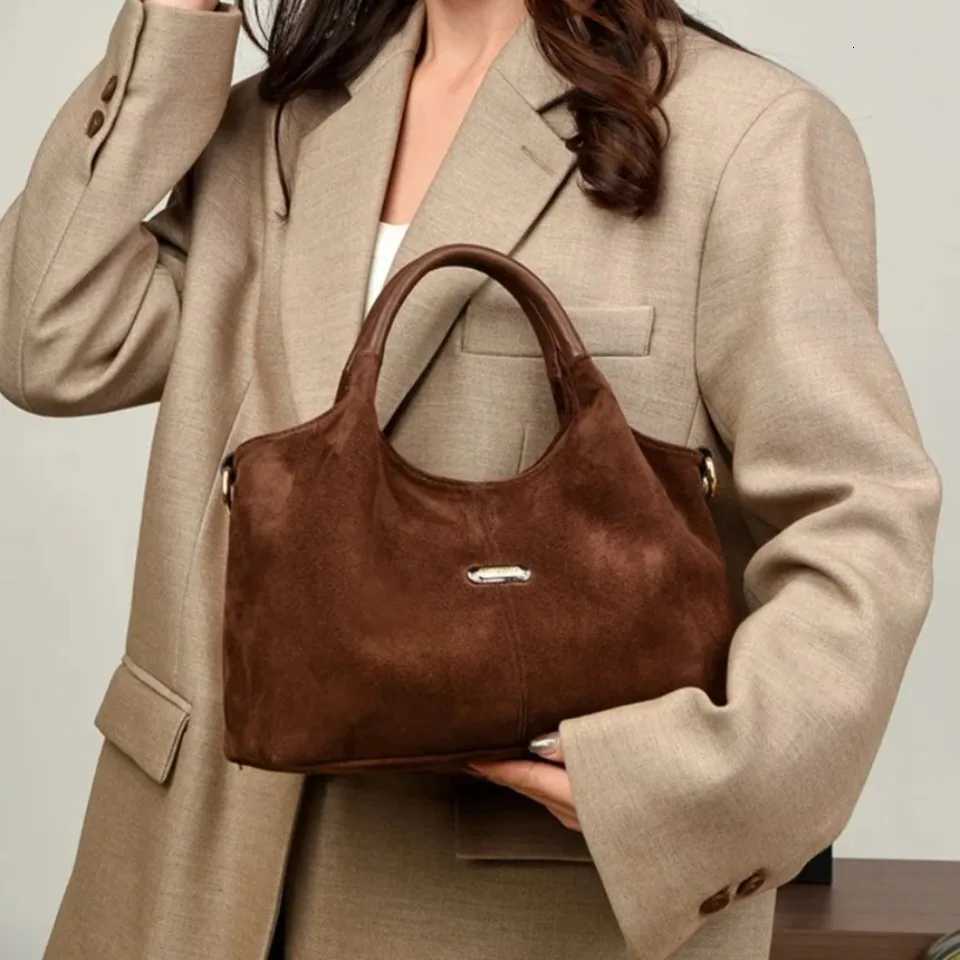 Totes Genuine Brand Faux Suede Leather Handbags High Quality Women Bag Small Casual Female Messenger Shoulder Bag Ladies Crossbody Bag X261016