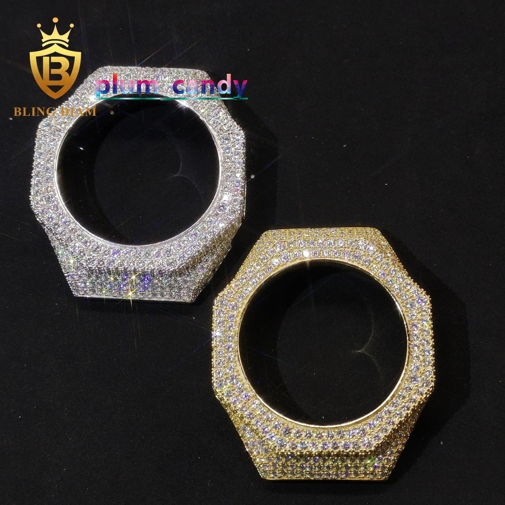 Wholesale HipHop GA2100 Watch Bezel Moissanite Watch Bezel Iced Out VVS Iced Out Moissanite Watch Case