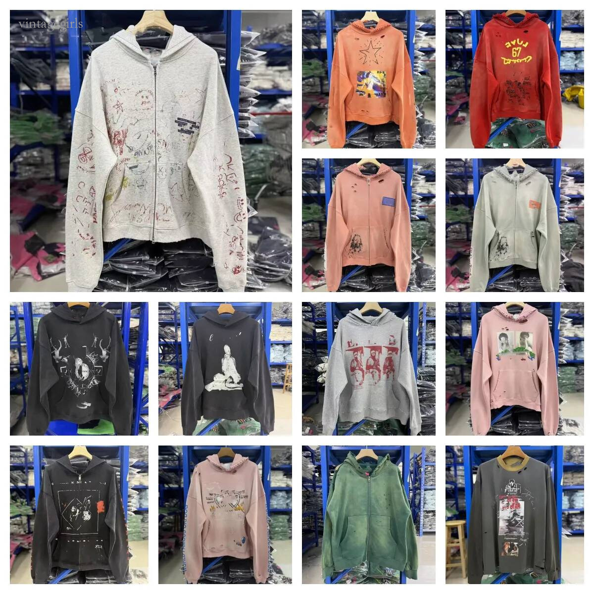 64 Styles Fashion Designer Hoodies Jacket Women Men Classic Printed Sweatshirt For Men Holey Tshirts Long Sleeve Autumn Winter Clothes Size S-Xl