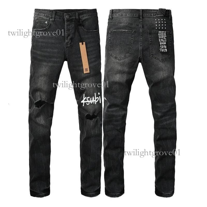 kusbi jeans Men's Brand Denim ksubis High quality fashion kusibi jeans men luxury jeans jeans designer pant distressed ripped biker fashion kus