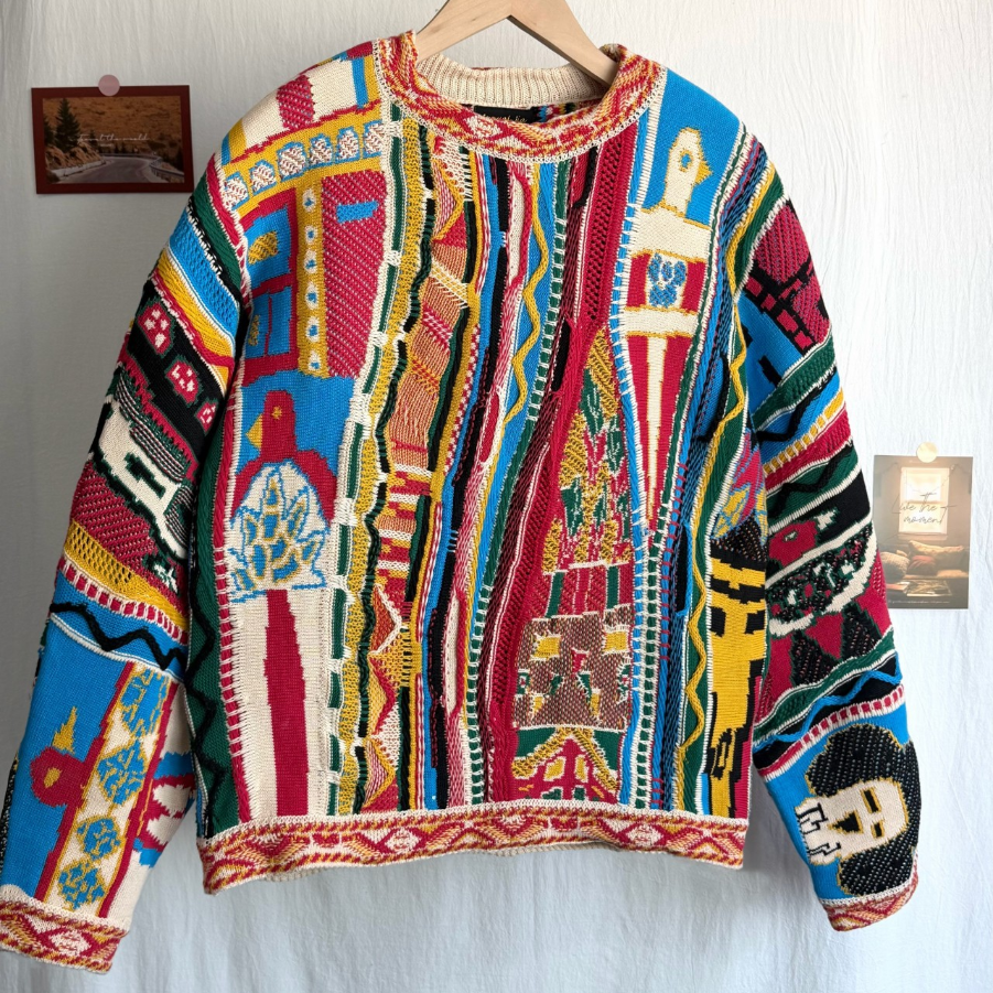 Vintage Knitted Sweaters Men Women Best Quality 27ss Pullover
