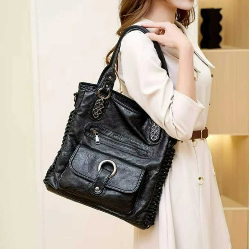 Shoulder Bags Relaxing Large-capacity Lady's Handbag New Luxurious Multi-purpose Commuting Tote Bag and Crossbody Bag for Daily Wear H261016