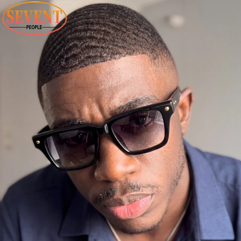 Y2K Punk Vintage Rectangle Sunglasses Men 2026 y Retro Pochromic Driving Sun Glasses For Male Trendy Square Shades 261016