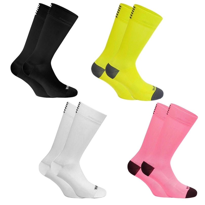 4 Pairs Cycling Socks Men Road Bicycle High Quality Professional Competition Sport Riding Mesh Breathable Bike Sock 261015