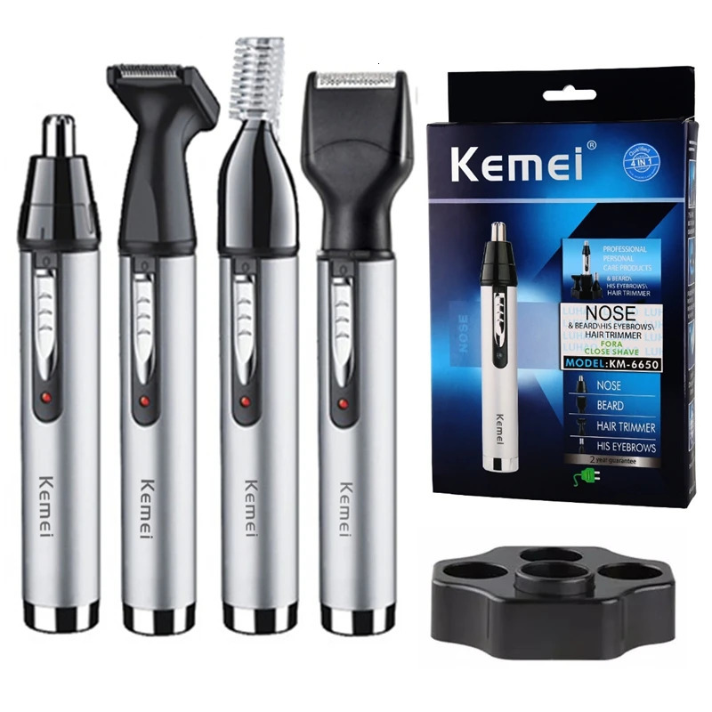 Origina All In1 Rechargeable Nose Ear Hair Trimmer For Men Grooming Kit Electric Eyebrow Beard Trimer Nose And Ears Trimmer 261016