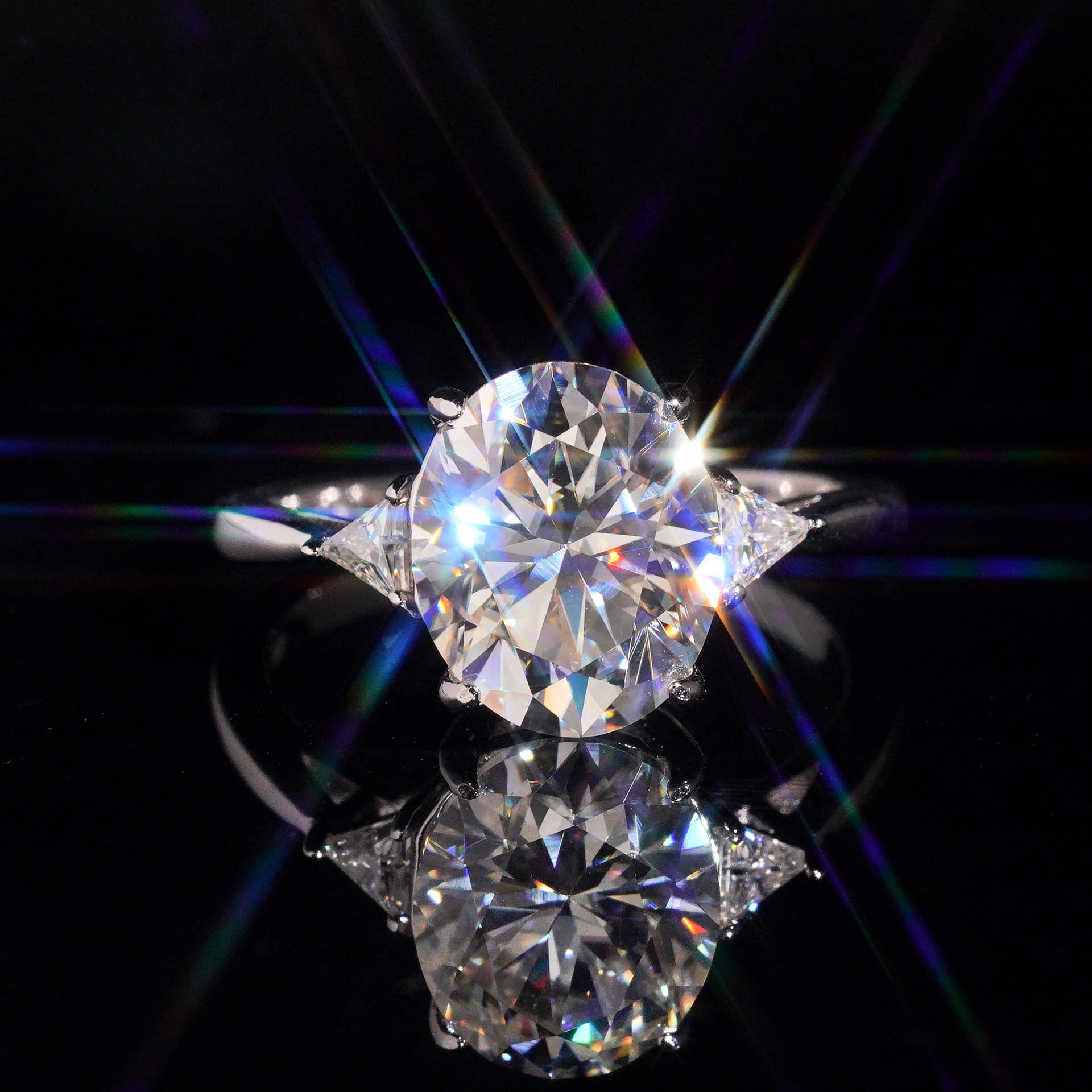 GRA Oval Moissanite S925 Silver, 5 ct, Elegant and Luxurious, Women's Engagement Ring, Wholesale for Sales