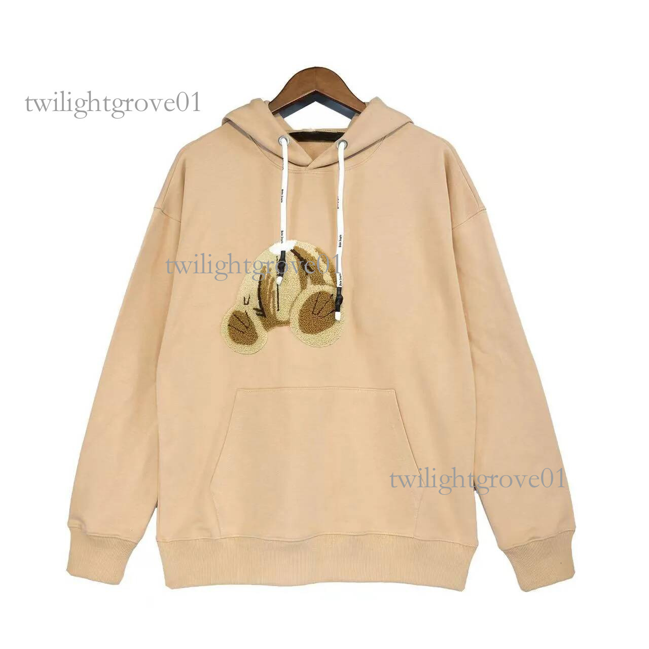 palm an gels hoodie Designer Mens Womens Classic Embroidered Beheaded Bear Loose Hoodies High Street Harajuku Y2k Hip Hop Style palm an gels Long Sl