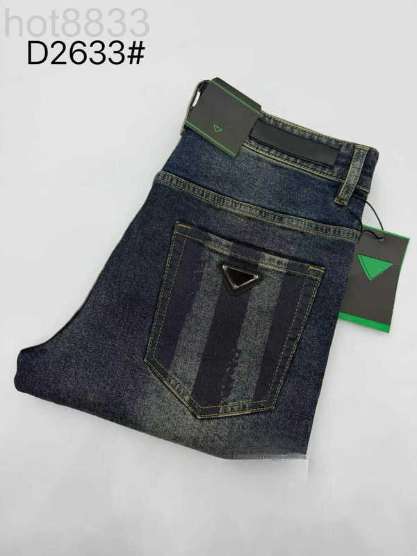 Men's Jeans Designer Autumn And Winter Denim Straight Slimming Design Essential ZH0H