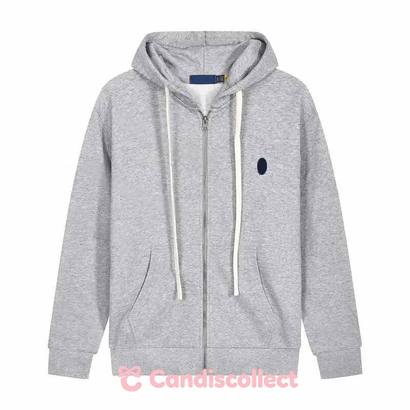 polo Mens zipper polo sweater quarter sweatpants pullover hoodies men designer zip up jacket tracksuit hoodie 121