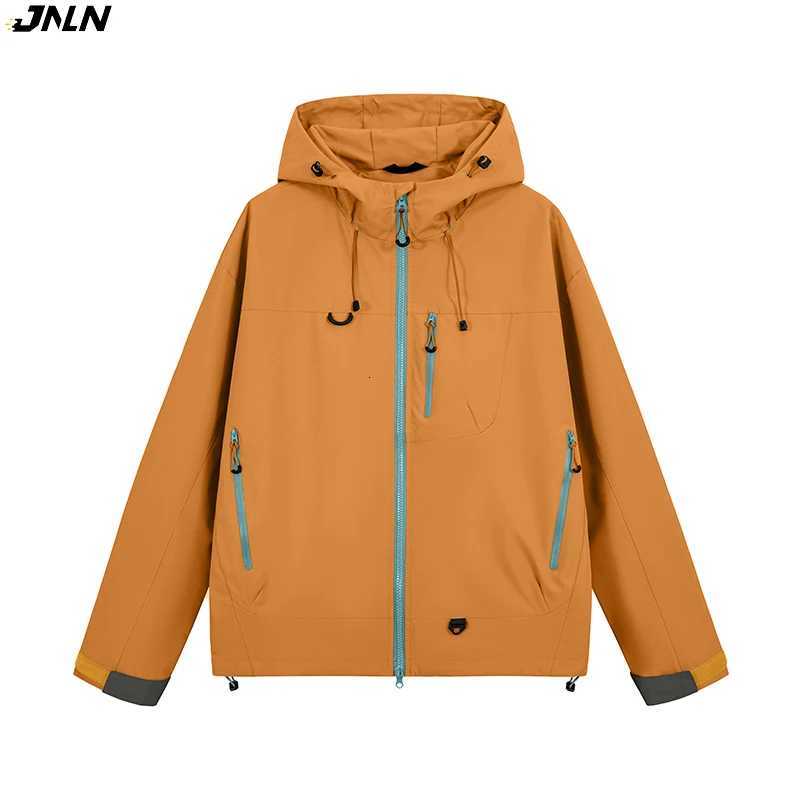 Outdoor Jackets Hoodies JNLN Men's Women's Waterproof Hiking king Cam Mountaineering Windbreaker Unisex Outdoor Sport Windproof Rain CoatT