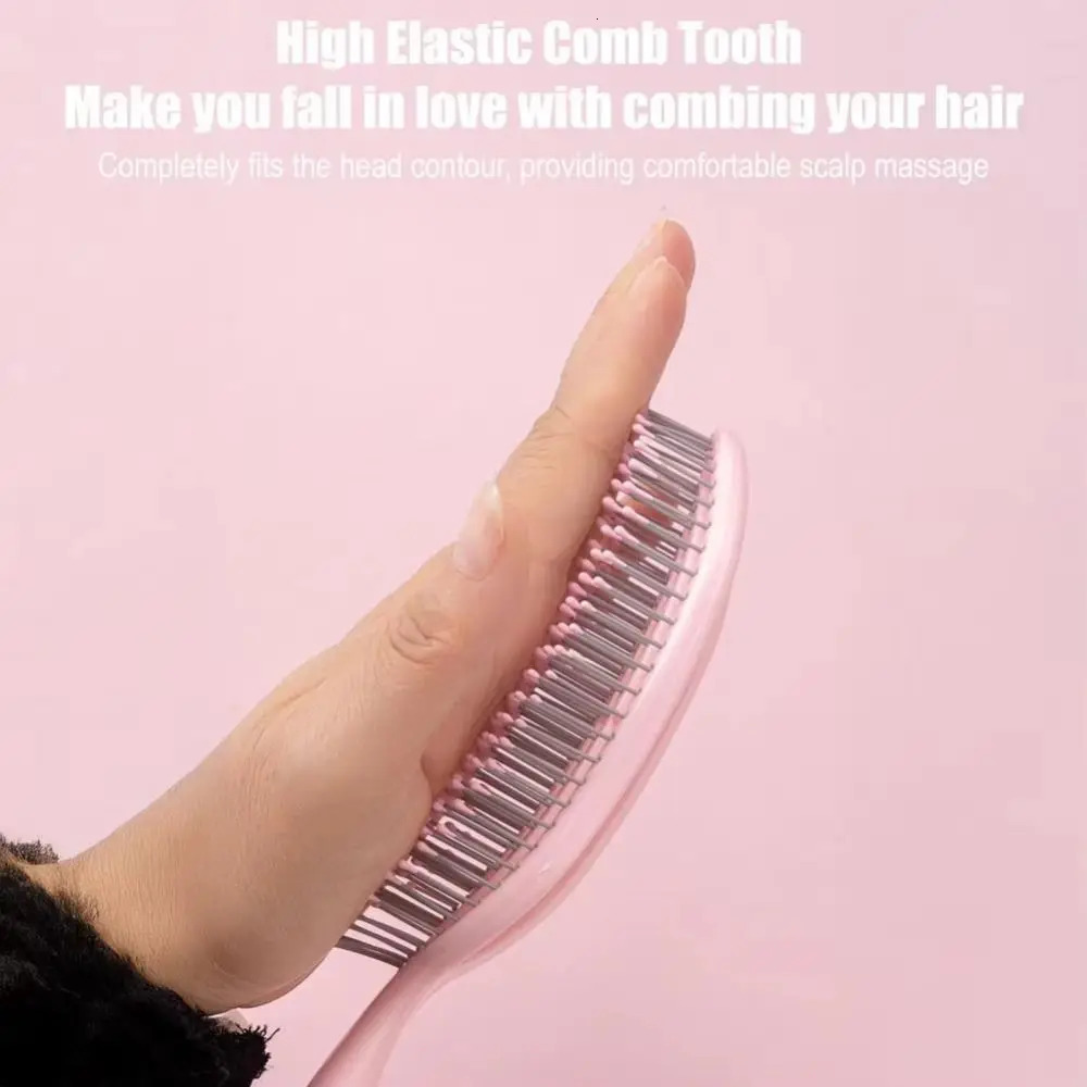 -static Vented Hair Brush Long Wet Scalp Massage Hair Styling Tool Portable Thin Thick Curly Detangling Comb for Women Girls 261016