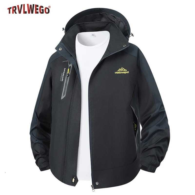 Outdoor Jackets Hoodies Men's Waterproof Rain Lined Windbreaker Casual Spring Autumn Fishing Hiking Outdoor isure 18 DegreesT261016