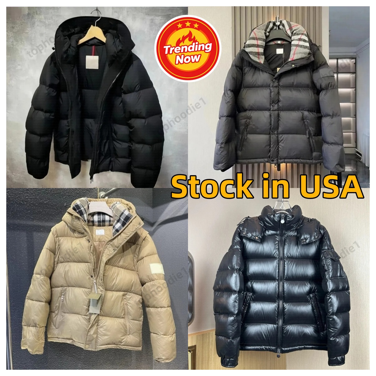 5a mens designer coat francaem donetcla puffer jacket men embroidered jackets womens brand doudoune homme cardigan winter warm Parka luxury windbrea
