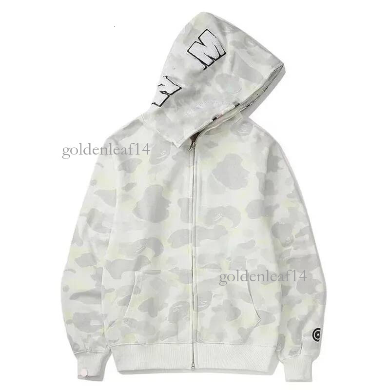 bathing App Hoodie Women Y2k Clothes Designer Bathing Ape Hoodie Camo Zip Up ape Jacket Men Streetwear Hoody Multi Color Camouflage Zipper Coat dc5