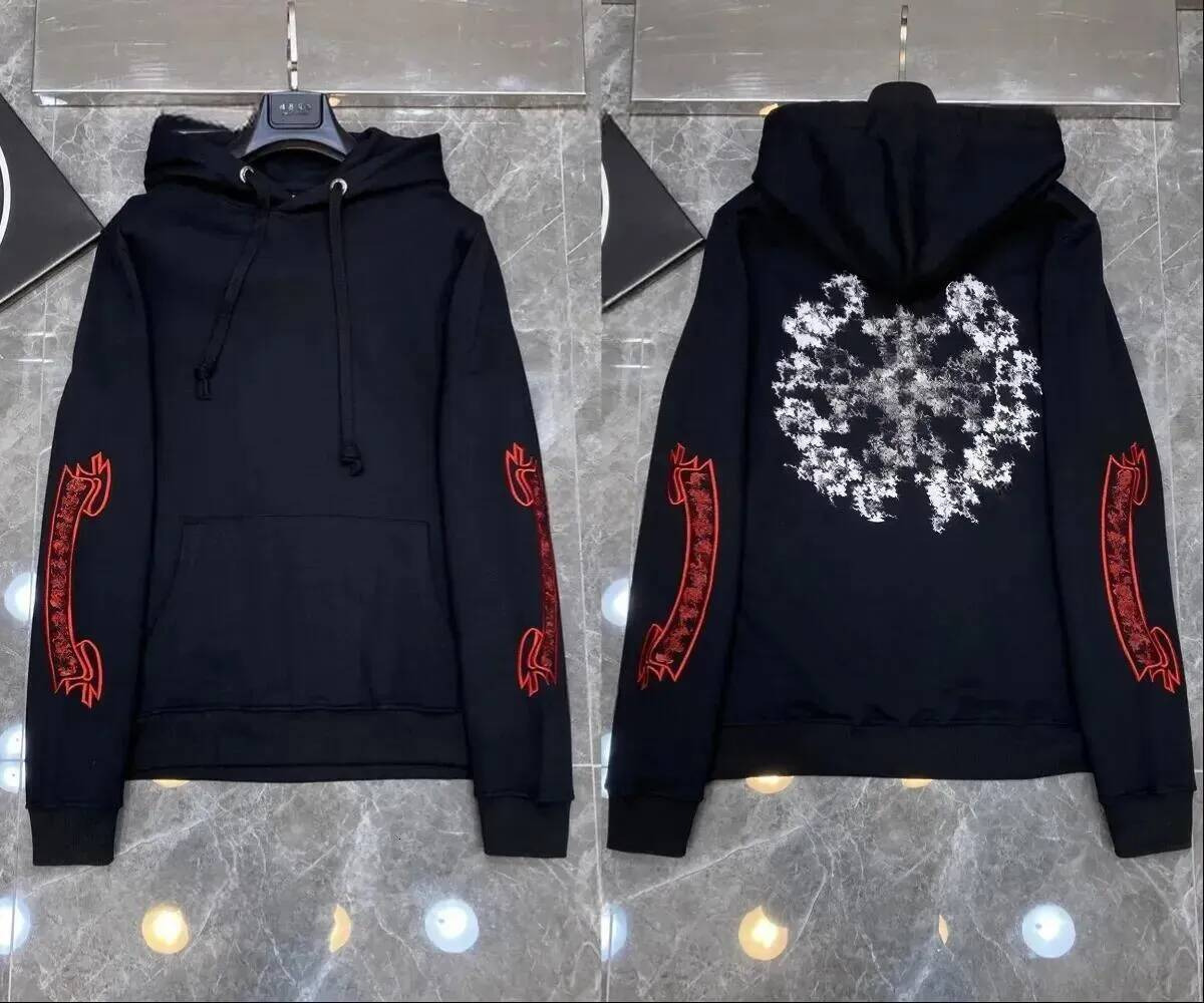 Chromelies Designer Hoodies Mens Cotton Hoody Zip Up Hoodie Long Sleeve Graphic Sweatshirt Sanskrit Letter Print Hooded Pullover Top 60c