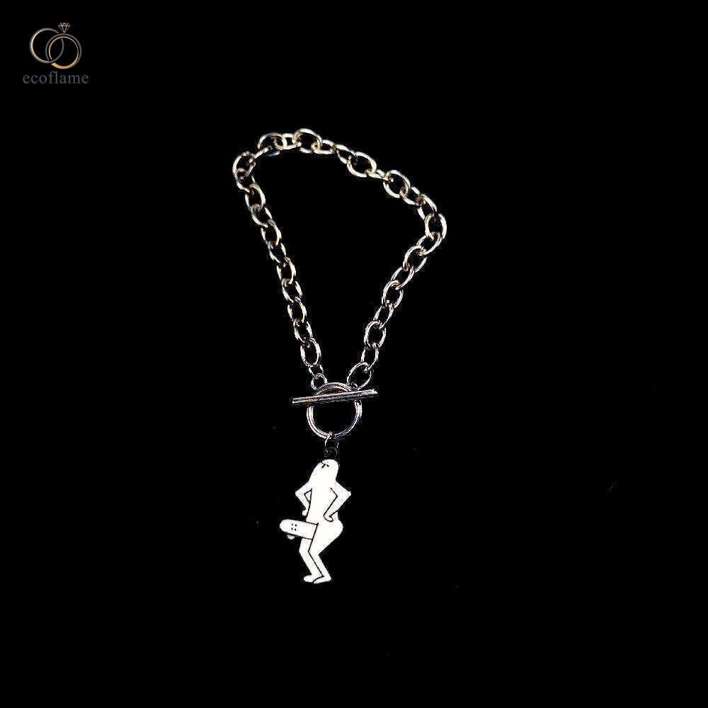 European American trendy hip-hop personalized ins bracelet women, minimalist niche design, Korean version, simple style for students and men