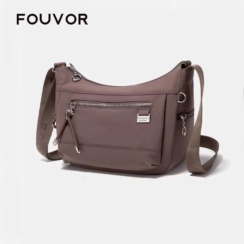 Cross Body EPOL Women Lightweight Waterproof Nylon Crossbody Bag Fashion Casual Hobo Bag Elegant Senior Sense Commute Bags Female 6114-02 H261016