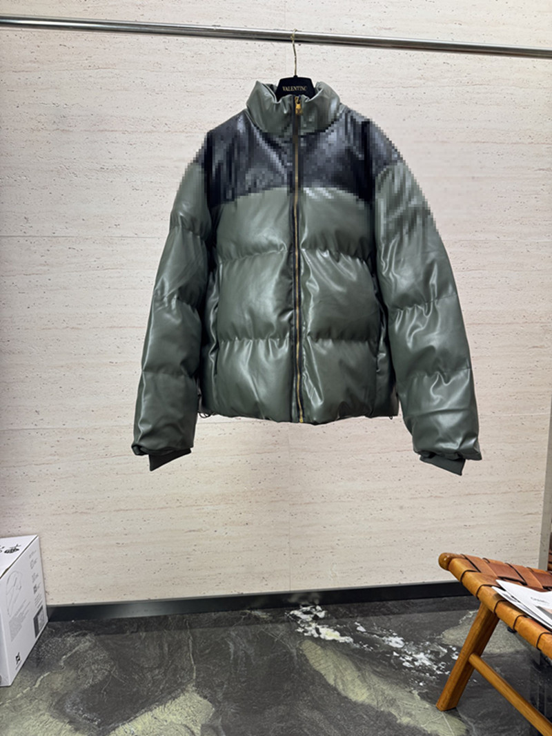 man jacket high quality Winter puffer Top designer Down jackets Breast pocket Jacket bright Coat Parka Overcoat design Thick Warm Hooded Windbreaker