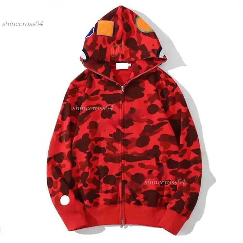 bathing App jacket Mens Designer Bathing Ape Hoodie Jacket Full Zip Up Jackets Men Women Sweetwear Camouflage Pattern Hoodie Sweatshirts For Male ap