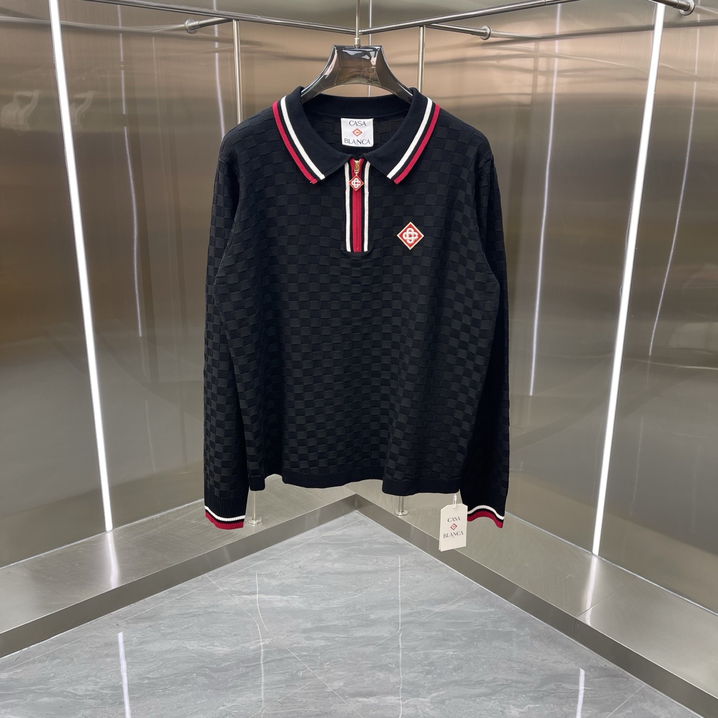 Men's Plus Size Sweaters hoodies in autumn / winter 2026acquard knitting machine e Custom jnlarged detail crew neck cotton W444