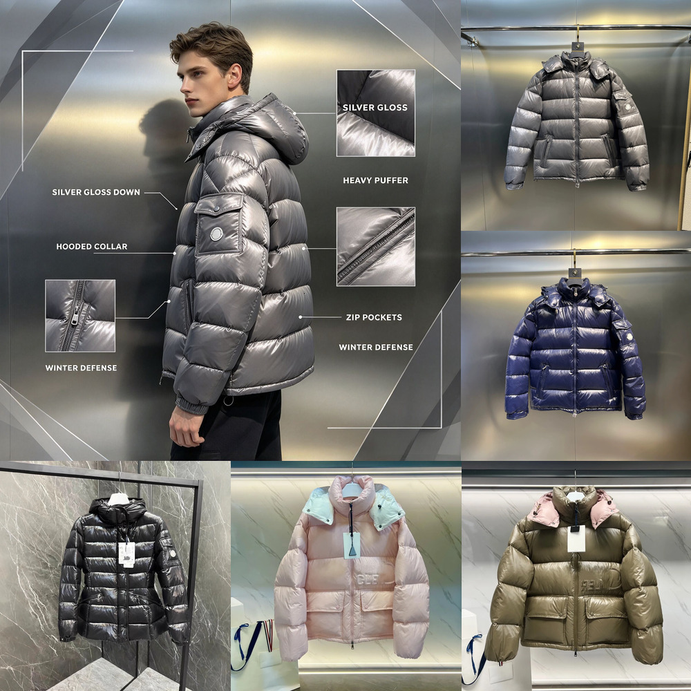 Womens noncoel Puffer Jacket Designer Women Jacket Classic Fashion Outdoor Casual Sports Skiing Windproof Thickening Warm Hooded Down Jacket Winter