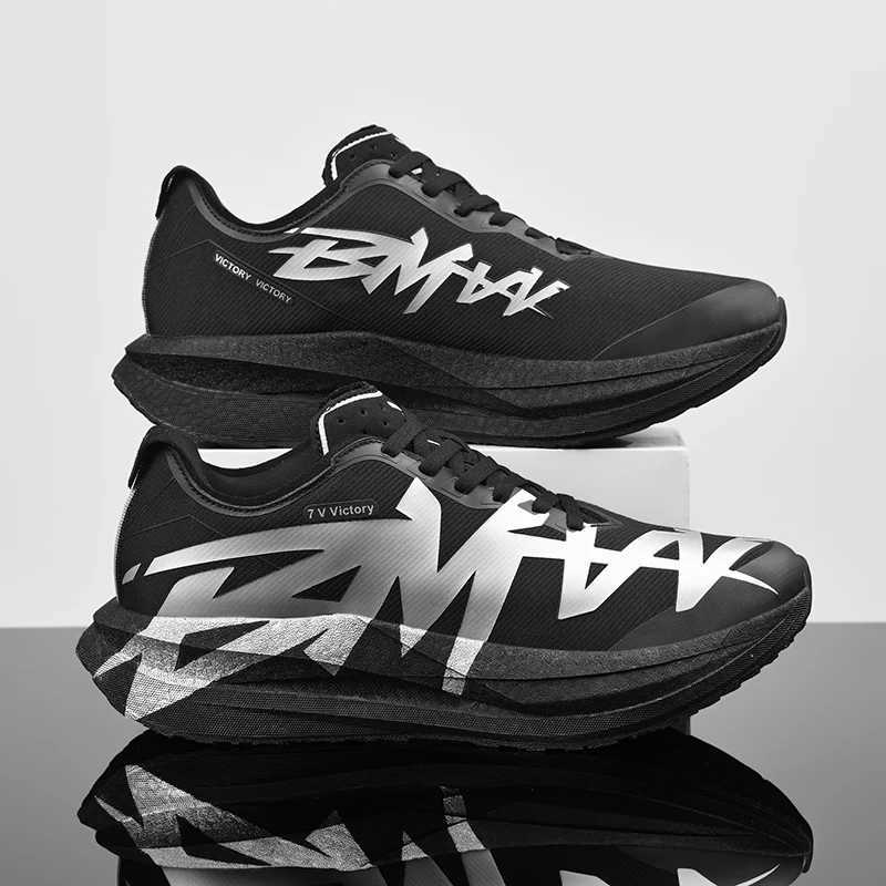 Casual Shoes Athletic Casual Running Shoes Men Marathon Walking Sports Sneakers Shoes Carbon Board Lightweight Comfortable Women Sneakers H261016