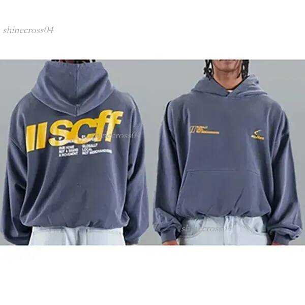 Scuffer Hoodie Designer Hoodie Men Women Sweater Pullover Scuffersly Hoodie Graphical Cotton High Quality Luxury Printed Hoodie Street Casual Hoodie