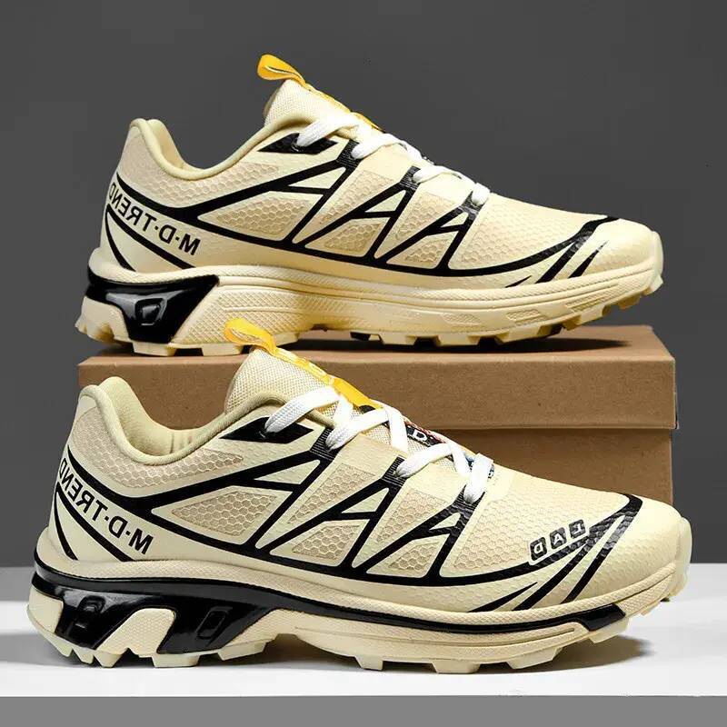 Men Running Shoes Men Sports Running Shoes Women And Mens White Mesh sports Outdoor Hiking With Black Graphic Print Daily Outfit Sneakers Sneakers t
