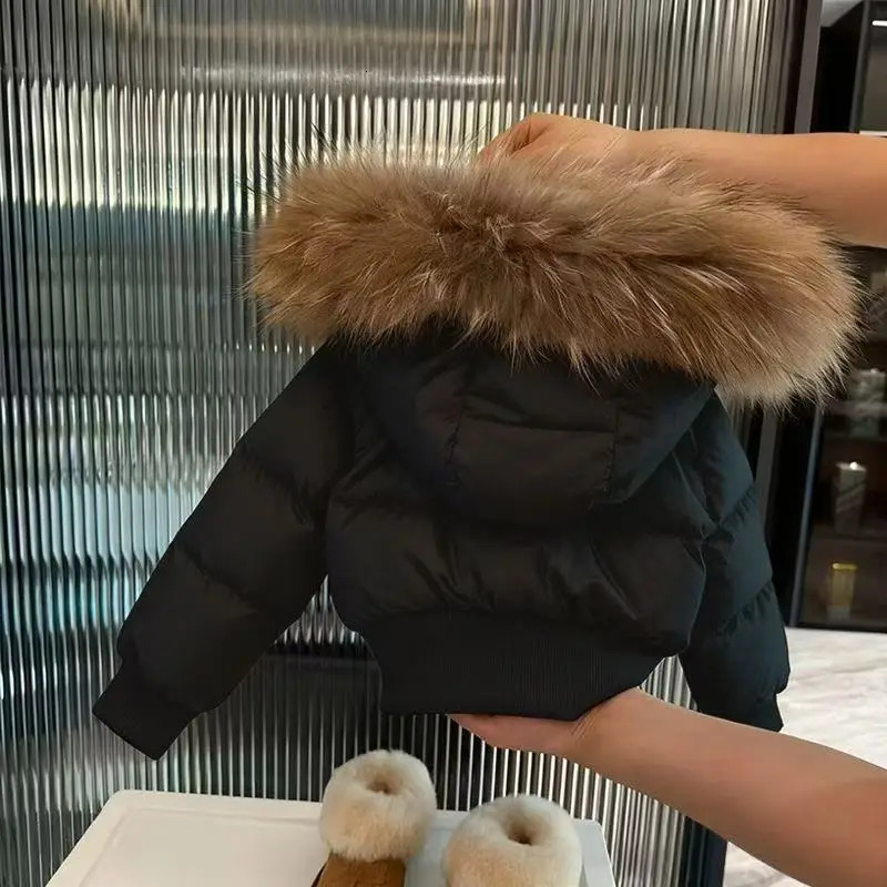 Winter Girls Down Jacket Kids Coat Thickness Outerwear Children Autumn Winter 25-074 261015