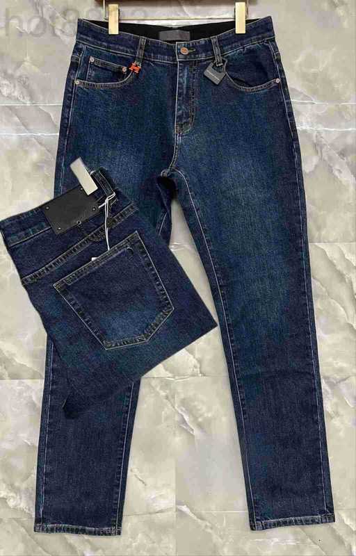 Men's Jeans Designer Jeans, Style Thick Autumn And Winter Straight Fitted Cut, Retro Classic Style, Simple Suitable For Wear. AISE