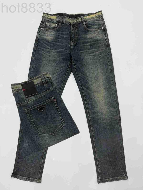 Men's Jeans Designer For Mens Skinny High Quality Summer Thin Cut Slim Motorcycle Ripped AX4X