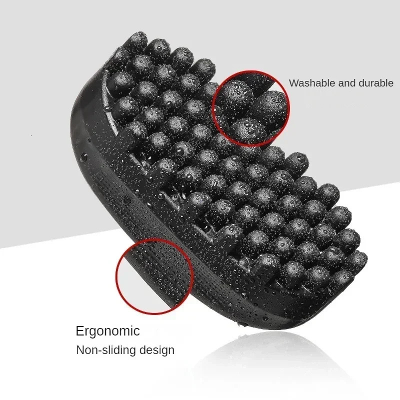 Black Curls Hairdressing Massage Cleaning Tools for Men Afro Curl Brush Curling Hair Sponge Barbers Styling Dreadlock 261016