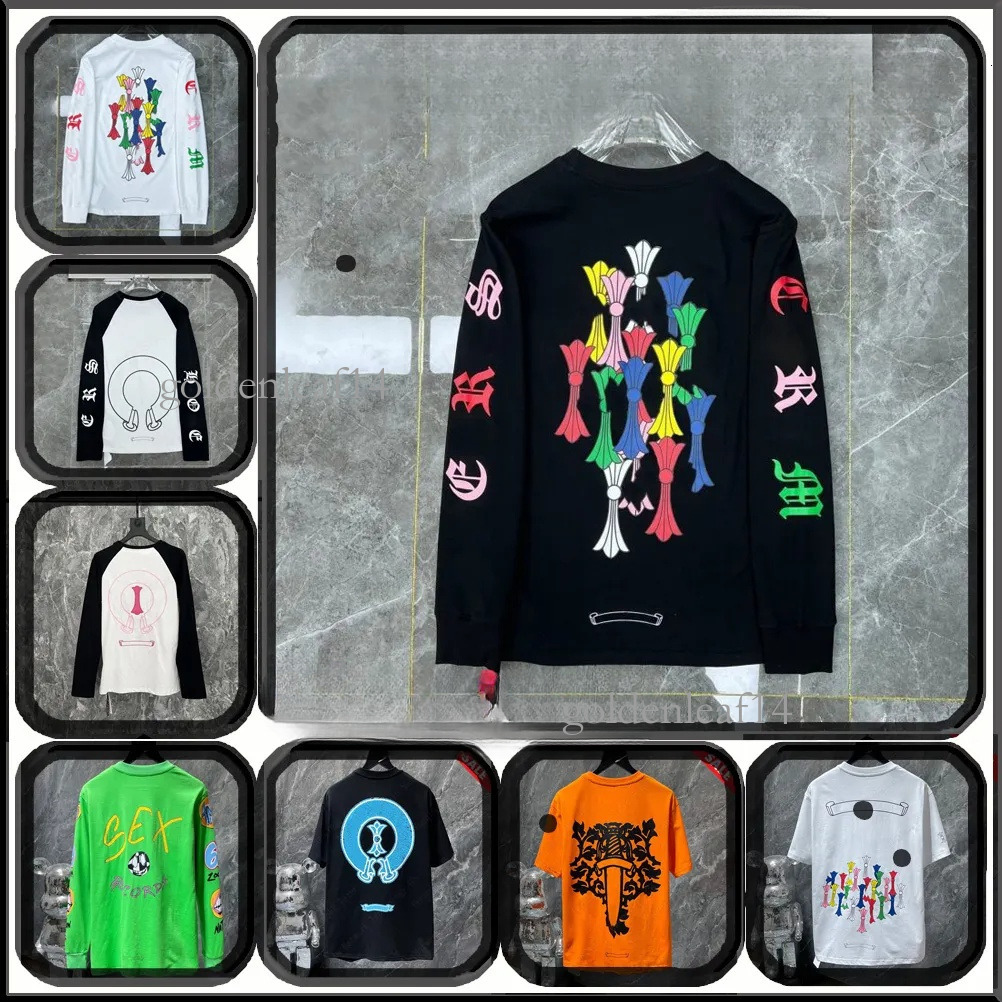 Chromelies shirt Mens t shirts Designer Fashion Brand ch Shirt High Quality Brand Short Sleeves T Shirts Casual chrome hoodie c96