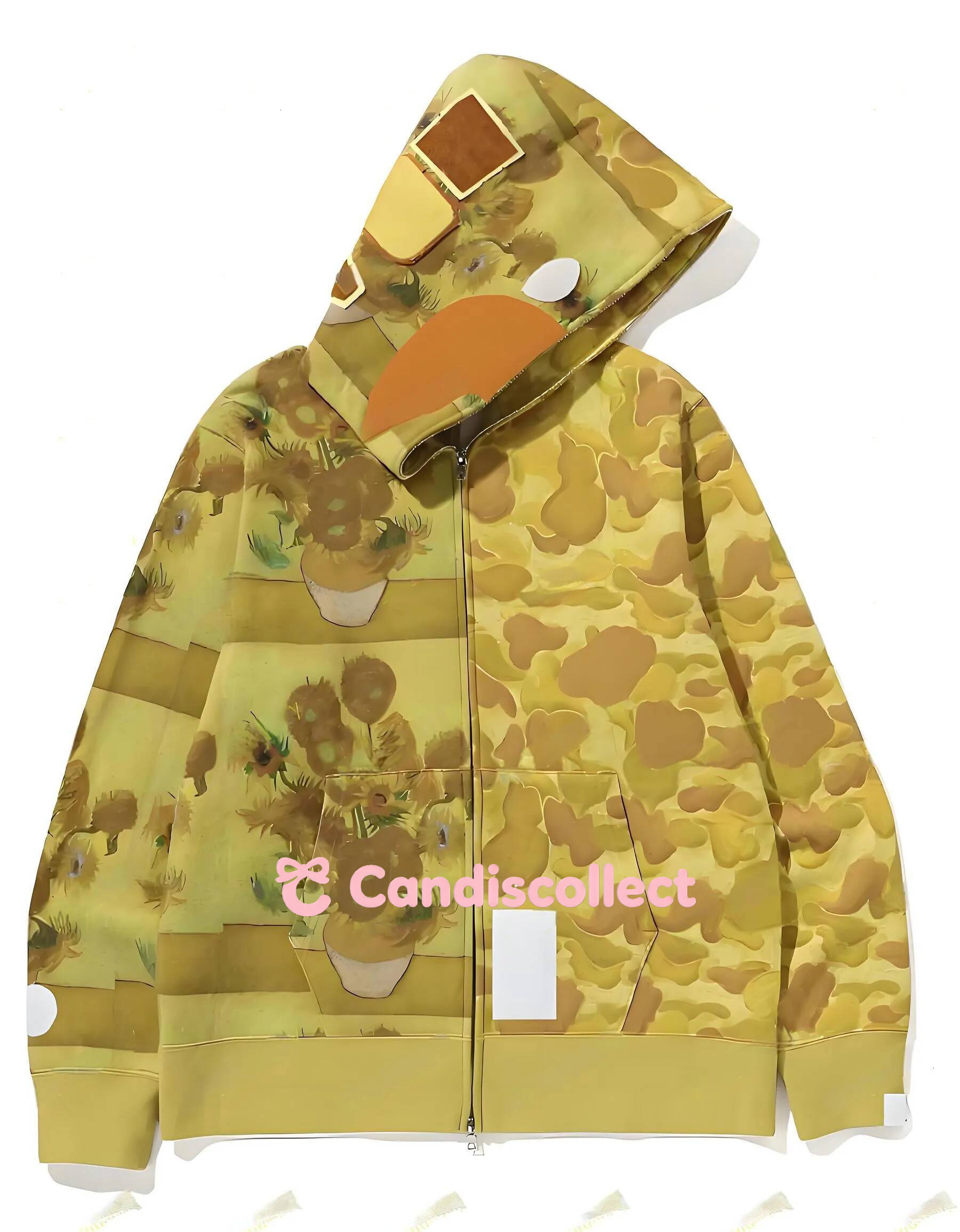 ape hoodie designer with print mens hoodie fashionable top street versatile long sleeved shirt M260807 4e9