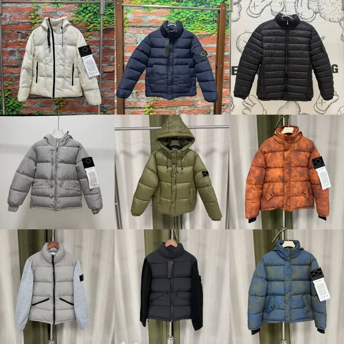 Stone Men Spring Autumn Windrunner High Quty Mens Womens Coat Men Sports Windbreaker Jacket Stones Men's Designer Jacket Winter Versatile Down