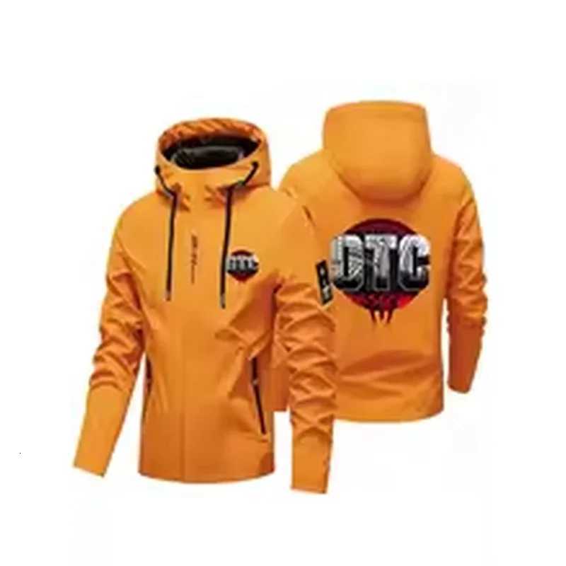 Outdoor Jackets Hoodies 2026 New Model Multi-color Optional Men OTC Tire Pattern tter Print Hooded Coat Windproof Waterproof Zipper Hoodie Outerwear