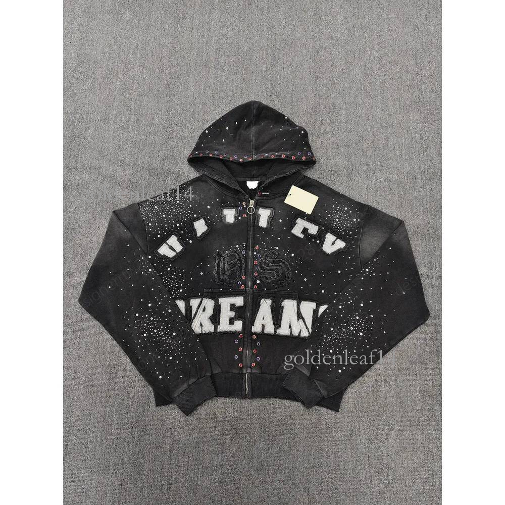 valleylys Hoodie Designer Rhinestone valleylys Longsleeve Hoodie high quality Fleece Sweater fashion Zip Up Hoodie Jacket Men Women f71