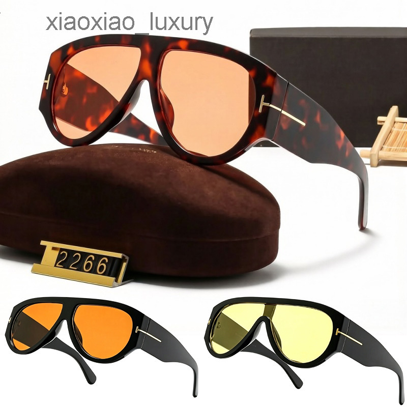 Sunglasses Designer Sunglasses Ellipse large Pilot Toad Sunglasses frame Gold T for Men Women unglasses Fashion S tom''ford''for