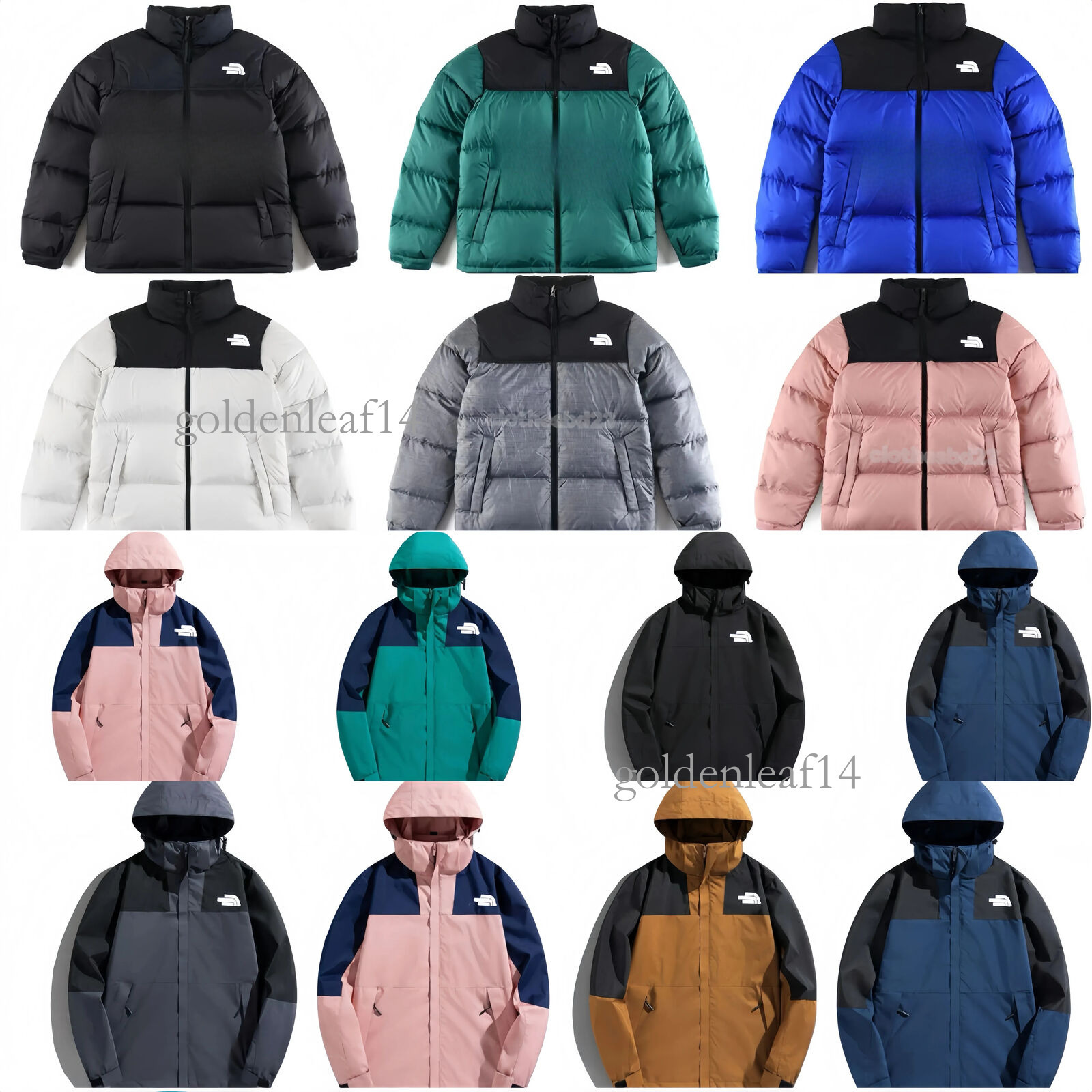 northnessity face700 puffer jacket coat jacket puffer women mens Hooded Parkas letter printing Couple thenessity northnessity face700 thick coat b62