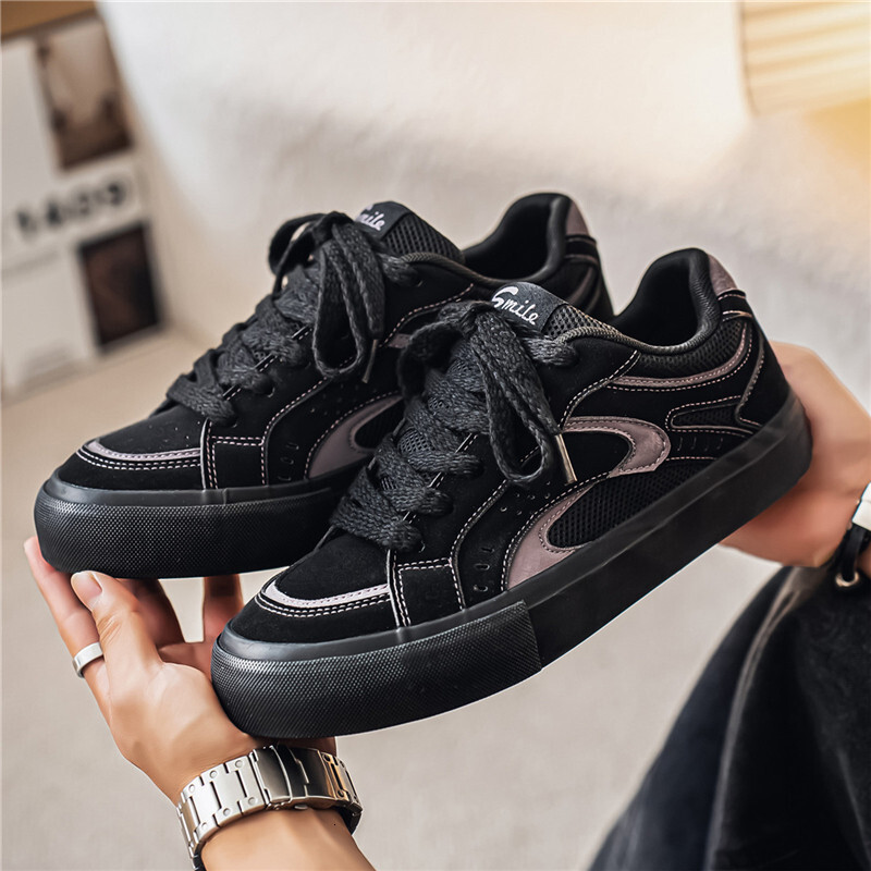 2026 New Mesh Breathable Men's Low-Top Loafers Trendy Sneakers Casual Board Shoes