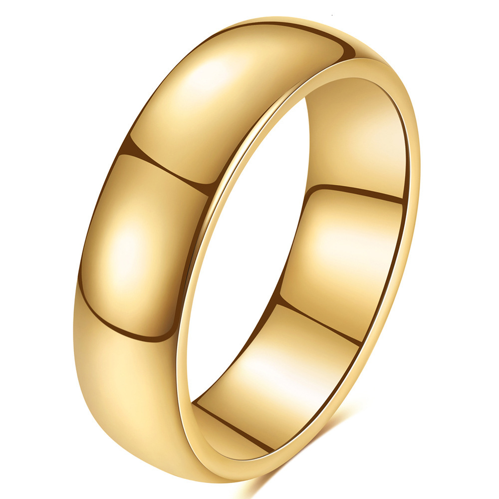 2026 New European And American Cross-Border 2, 4, 6, 8Mm Smooth Plain Tungsten cologne Steel Couple Rings perfume Wholesale Hot Sale For Wom