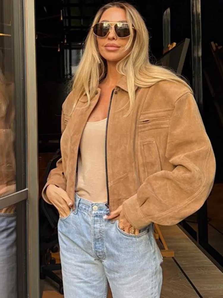Suede 2026 Winter Men's Jackets Bomber Jackets For Women Outerwears Oversized Jacket Woman Streetwear Zip Women's Coats Padded Varsity Jac