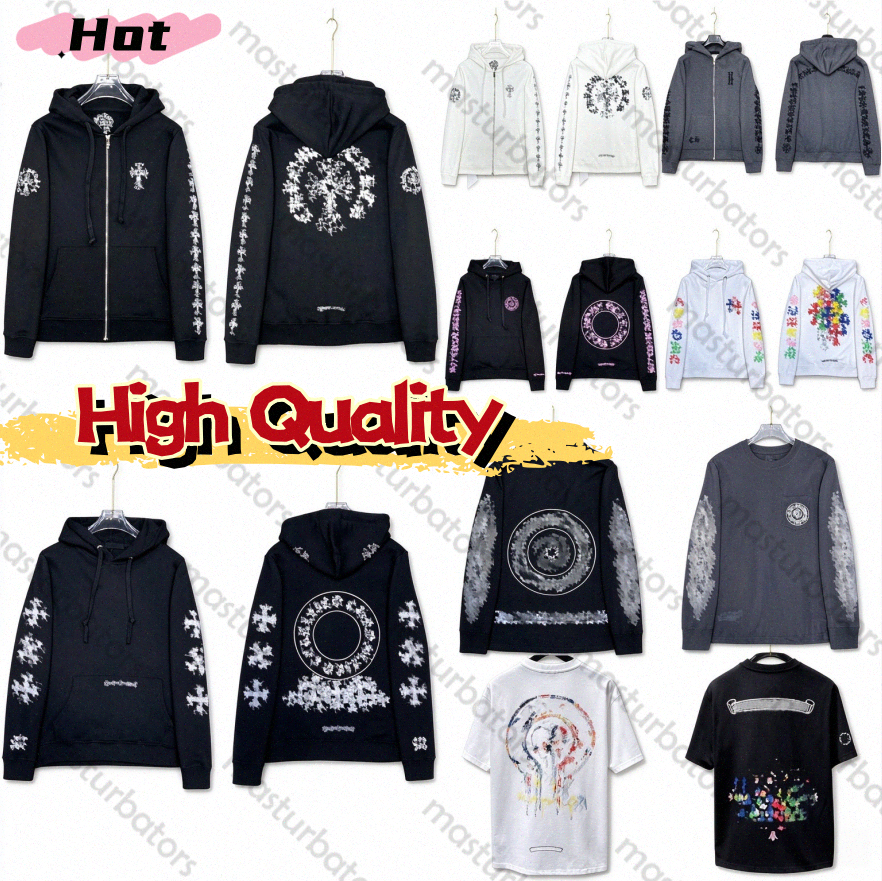 Ch Mens Hoodie Designer Hoodies Hoodie long Sleeve Hoodie Heavyweight Pullover Sanskrit Hip Hop Printed Hooded Sweatshirts Cardigan Men hoody mens J