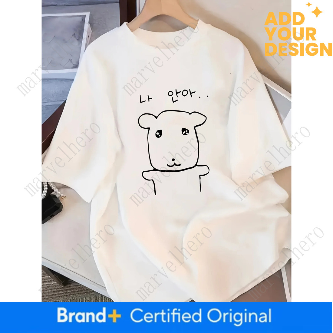 New Summer Elegant Women S Loose Drop Shoulder Round Neck T Shirt Short Sleeve Japanese And Korean Style Cartoon Puppy